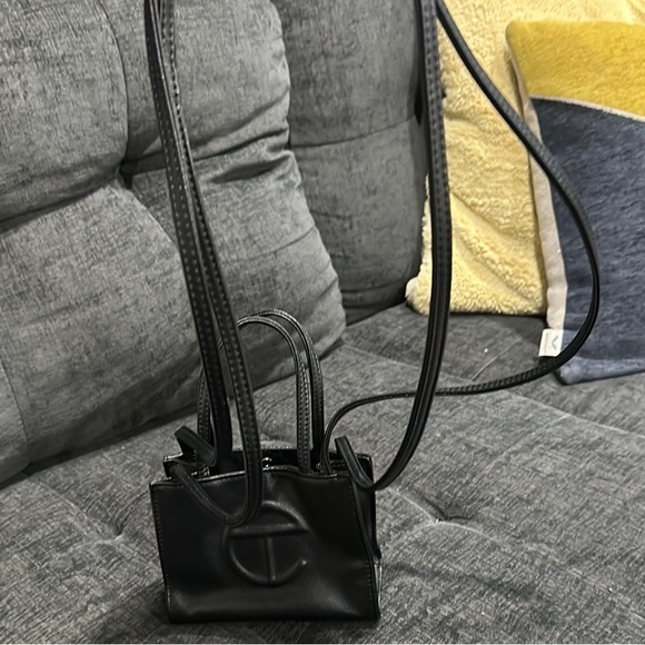 Telfar Black Mini Shopping Bag - Picture 4 of 4